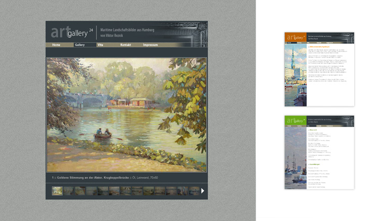 Website artgallery